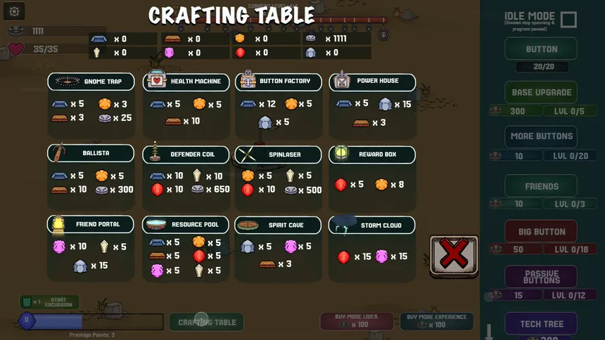 Скриншот 3 к игре Buttons Up! 2