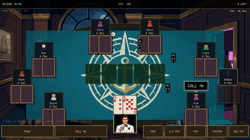 Скриншот 5 к игре Tilting - A Noir Poker Career