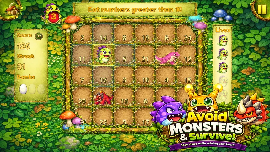 Скриншот 6 к игре Forest of Numbers