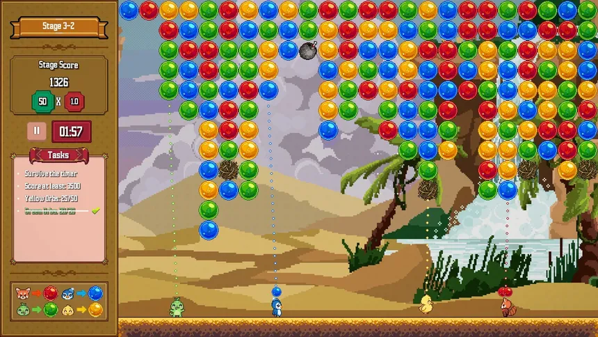 Скриншот 3 к игре COLORFALL