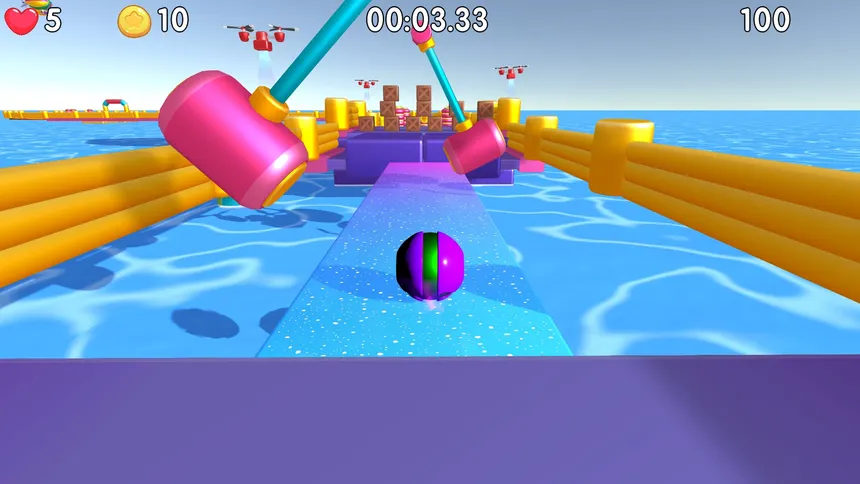 Скриншот 1 к игре Crazy Marble