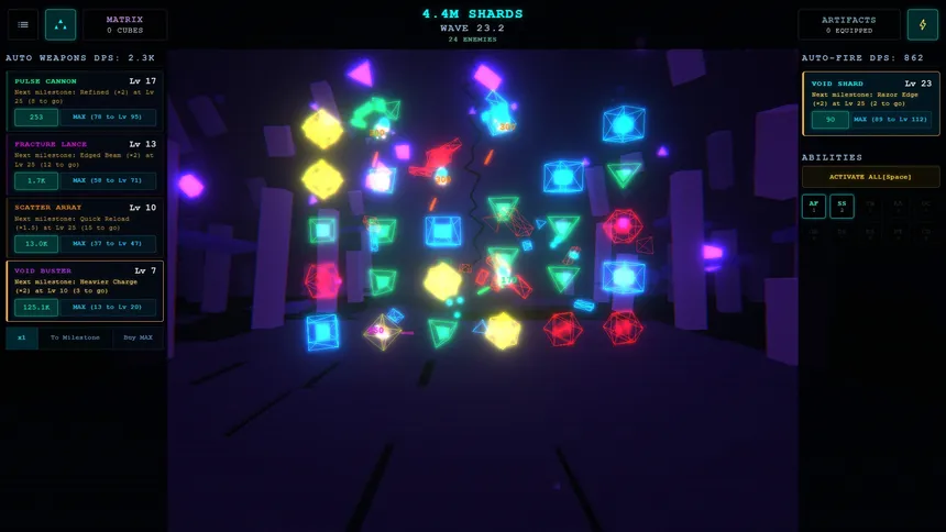 Скриншот 8 к игре Void Clickers