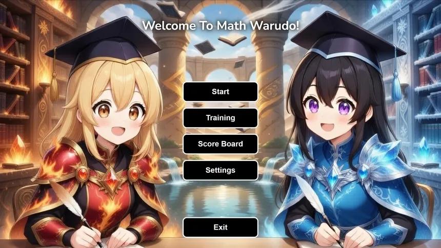 Скриншот 1 к игре Math Warudo: Grassland & Beyond