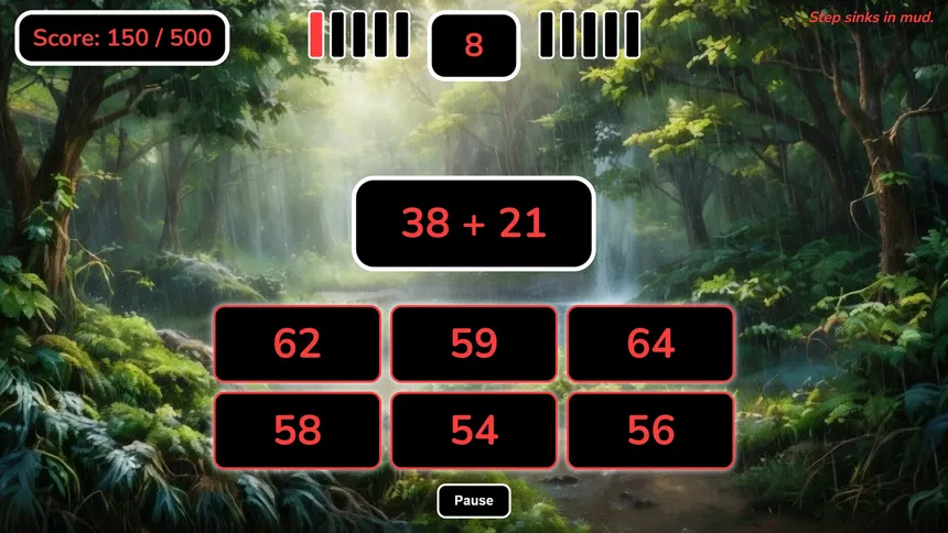Скриншот 8 к игре Math Warudo: Grassland & Beyond