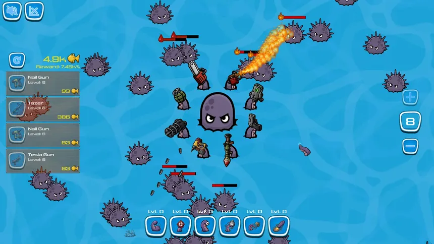 Скриншот 1 к игре Octogun - Idle
