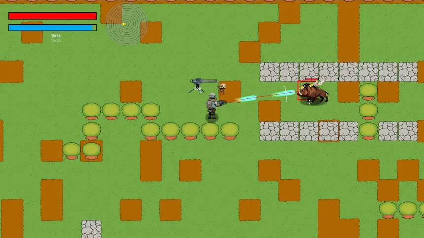Скриншот 2 к игре Robot&Gun&Magic