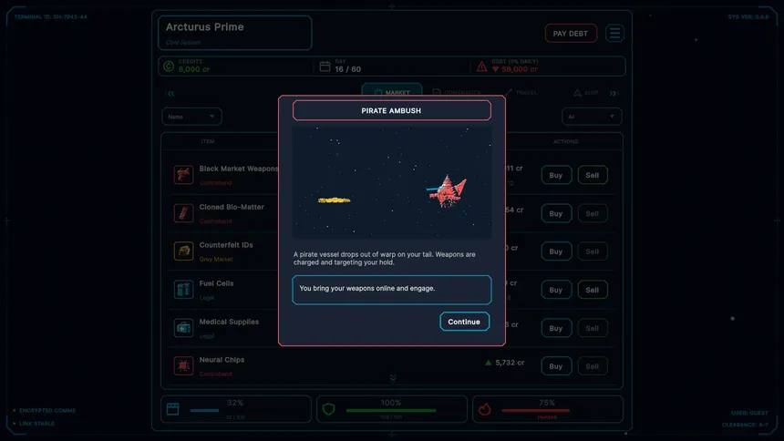 Скриншот 7 к игре Stellar Hustler