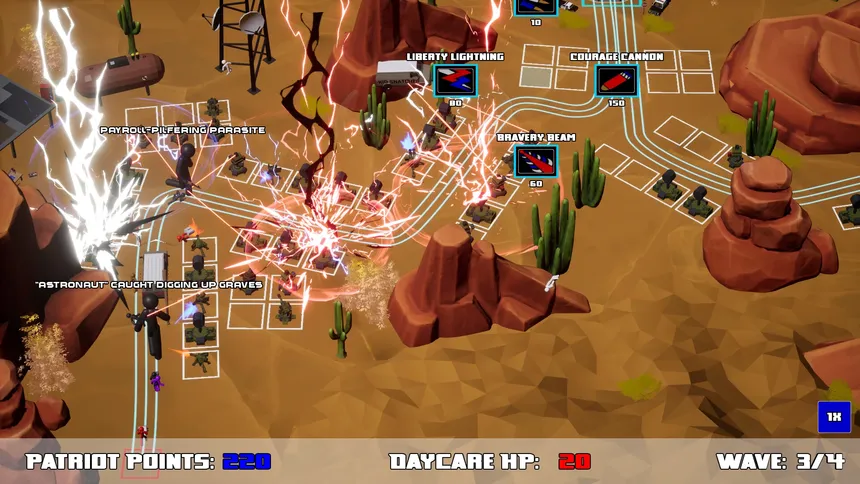 Скриншот 3 к игре Illegal Alien Tower Defense