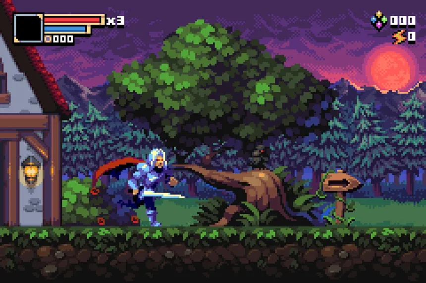Скриншот 1 к игре Demons of Asteborg DX
