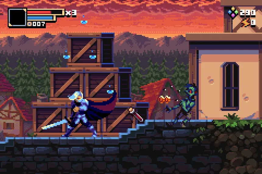 Скриншот 2 к игре Demons of Asteborg DX