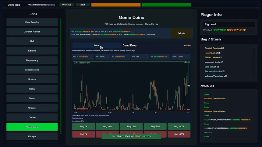 Скриншот 2 к игре Dark Web