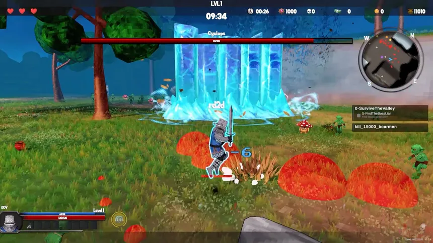 Скриншот 3 к игре Mega Raiders