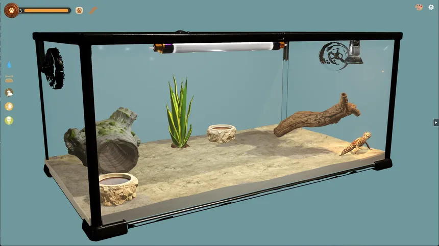 Скриншот 3 к игре Desktop Reptiles