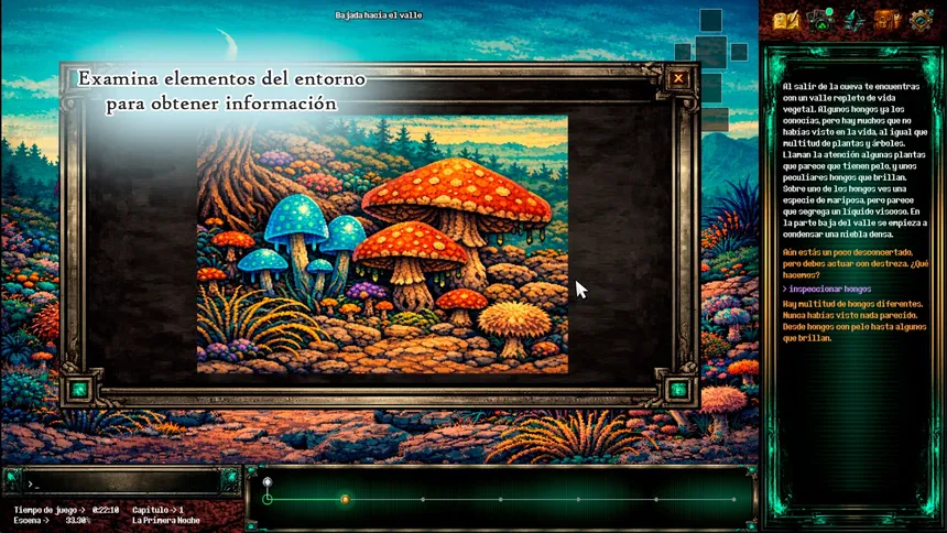 Скриншот 6 к игре Panspermia - El eco de los antiguos