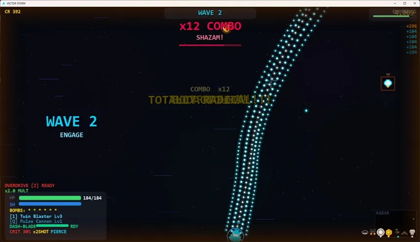 Скриншот 1 к игре Vector Storm