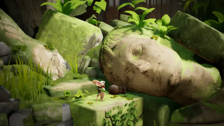 Скриншот 1 к игре Moss: The Forgotten Relic
