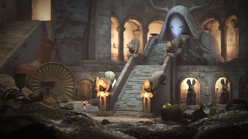 Скриншот 8 к игре Moss: The Forgotten Relic