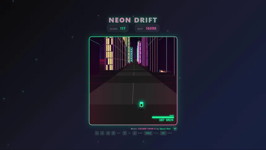 Скриншот 1 к игре Neon Arcade