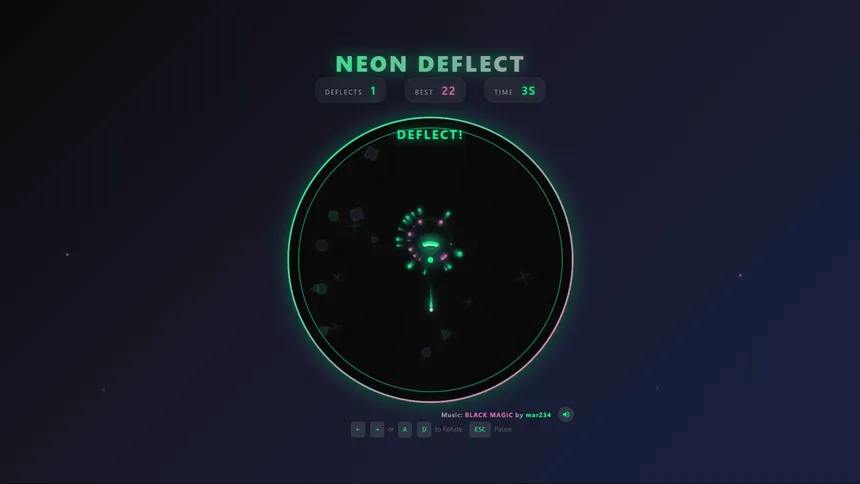 Скриншот 4 к игре Neon Arcade