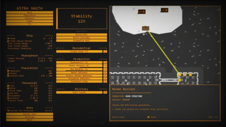 Скриншот 4 к игре Astra Nauta