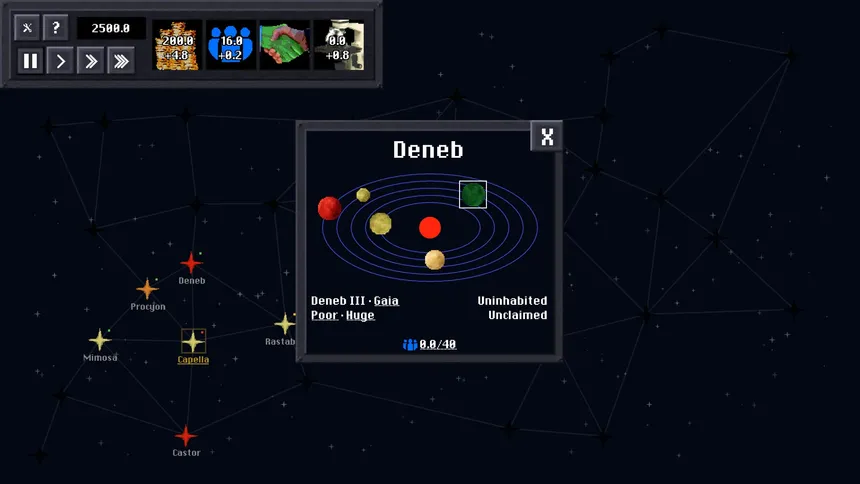 Скриншот 1 к игре Spaceman's Luck