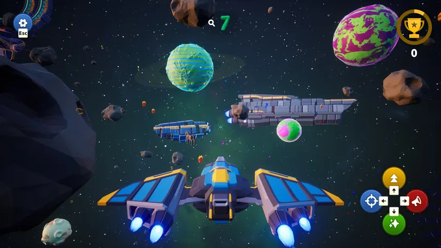 Скриншот 3 к игре Space Town: Kids & Toddlers Space Exploration
