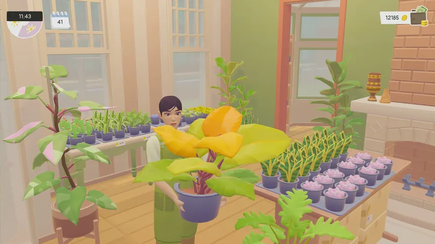 Скриншот 1 к игре Petals and Pots: Plant Shop Simulator