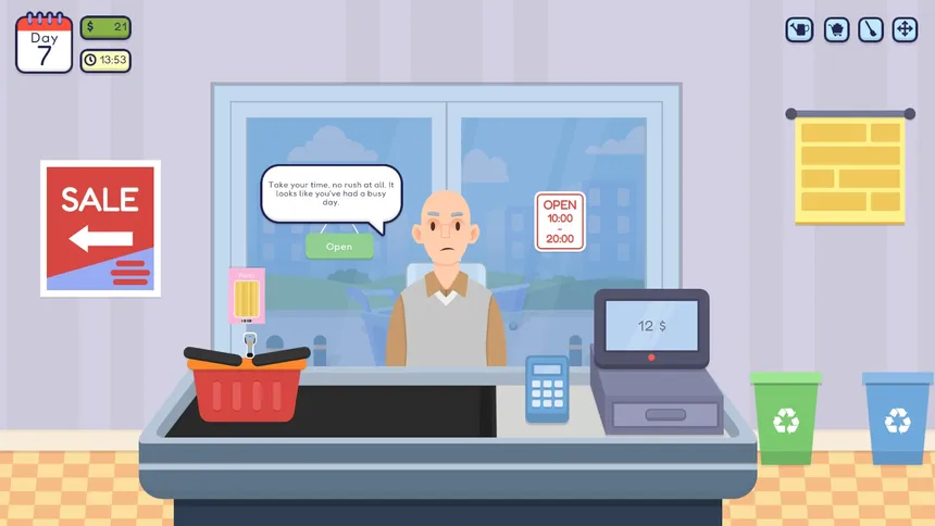 Скриншот 3 к игре Cart by Cart: Supermarket Simulator