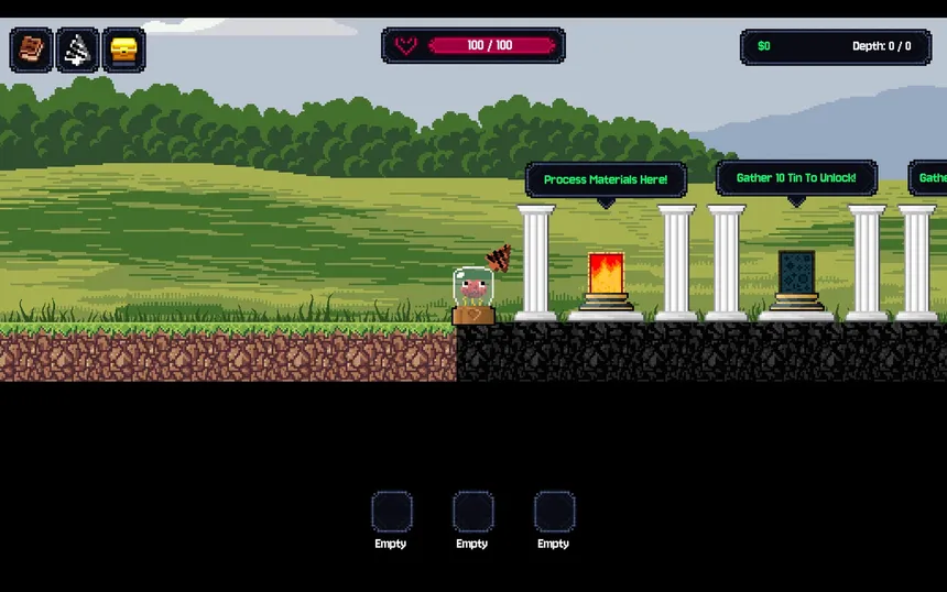 Скриншот 1 к игре Dig You Fools