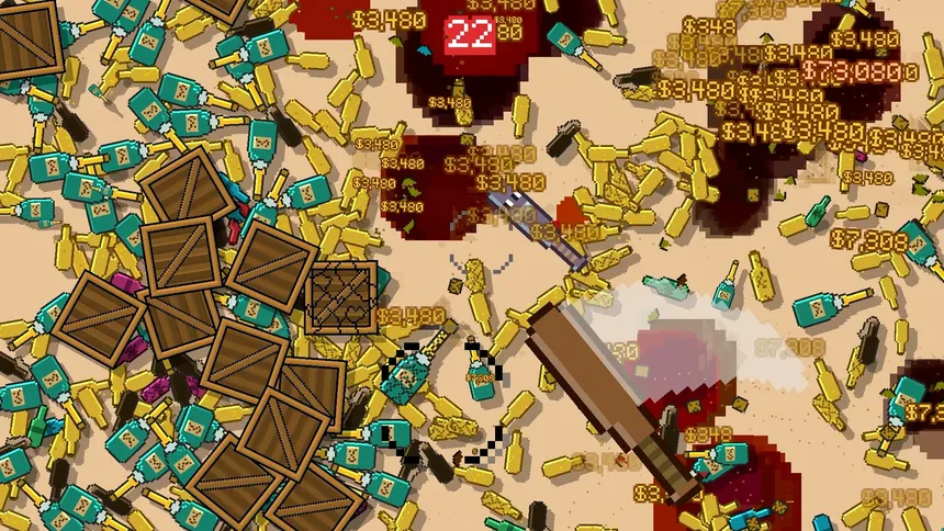 Скриншот 1 к игре Smashing Bottles