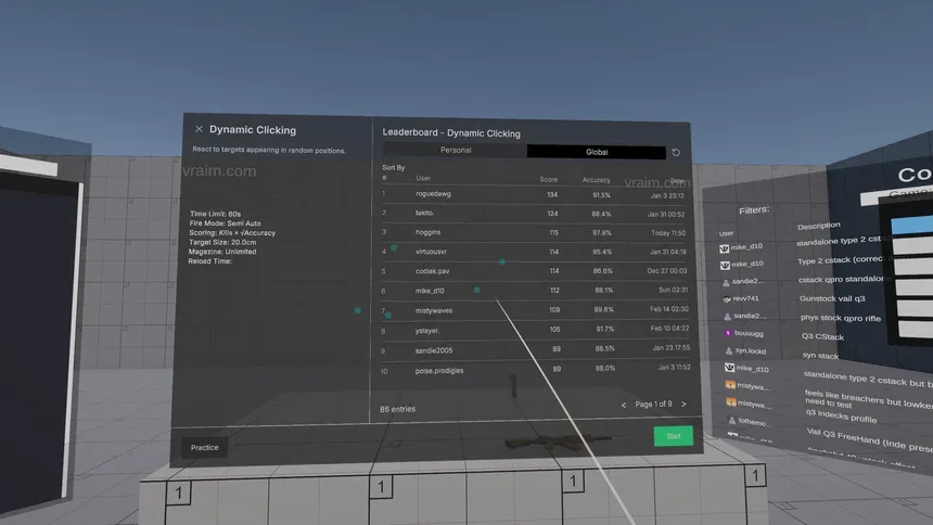 Скриншот 4 к игре VR AIM