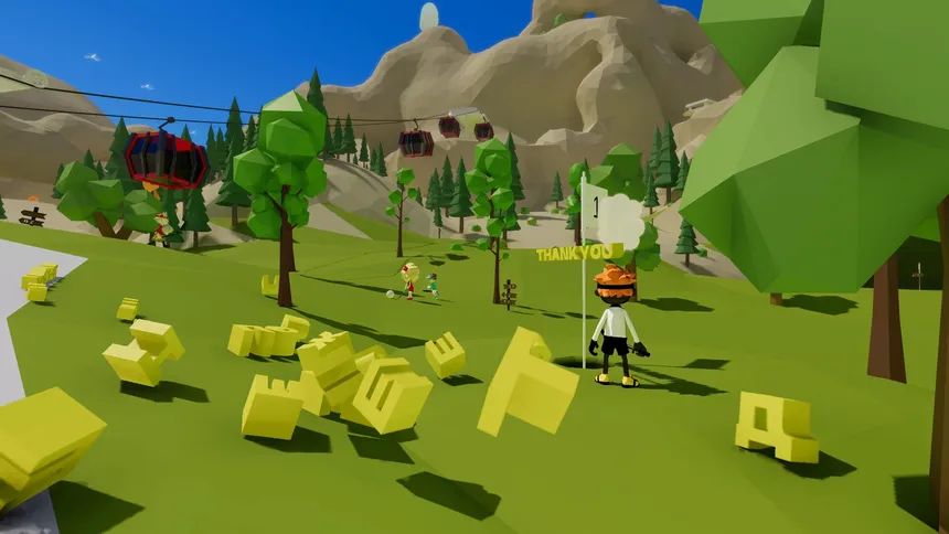 Скриншот 1 к игре Yodelee Golf