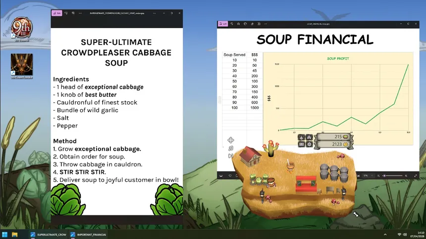 Скриншот 4 к игре Boil Cabbage Make Soup