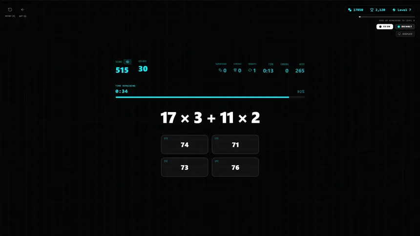 Скриншот 3 к игре Math-Havoc