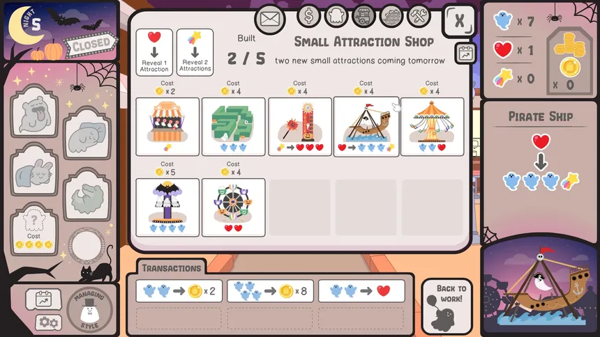Скриншот 4 к игре Haunted Attractions