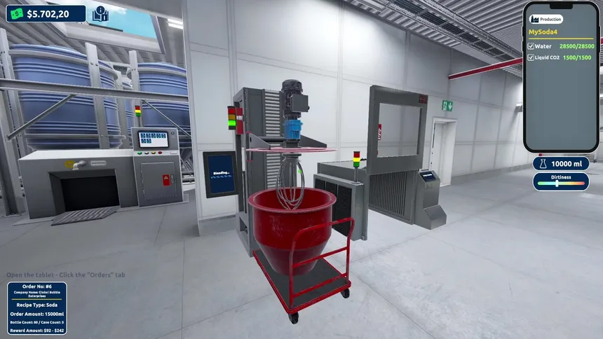 Скриншот 4 к игре Drink Factory Simulator - Prologue