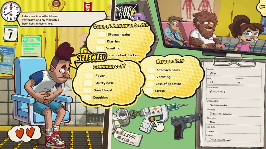 Скриншот 1 к игре Dr. Oops!