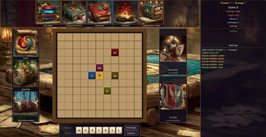 Скриншот 1 к игре Tome & Tile