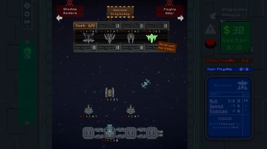 Скриншот 4 к игре Flagship Down