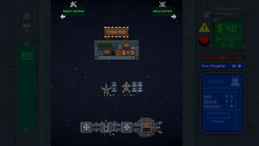 Скриншот 5 к игре Flagship Down