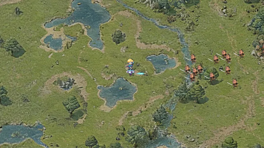 Скриншот 2 к игре 楚汉争霸之神兵天降（Divine Descent: Chu-Han）V1.0