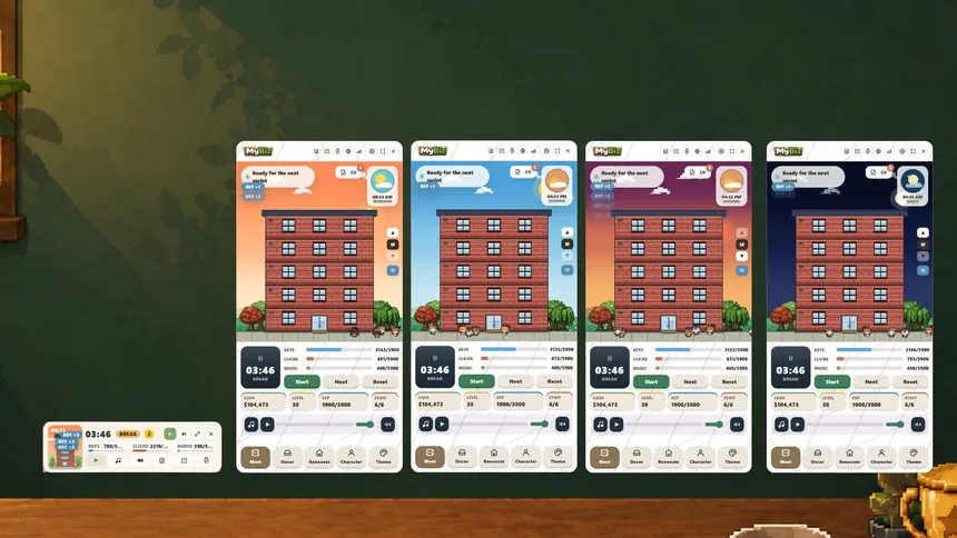 Скриншот 8 к игре MyBiz: Pomodoro Desk Tycoon