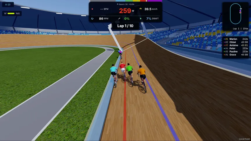 Скриншот 1 к игре Les jeux du cycle