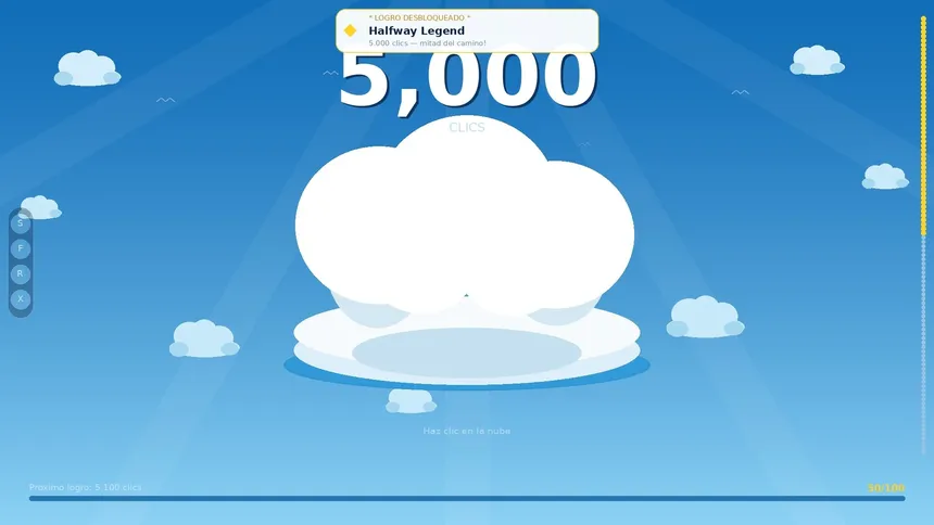 Скриншот 3 к игре Cloud Clicker