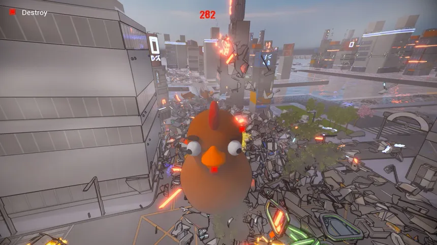 Скриншот 5 к игре Chickzilla
