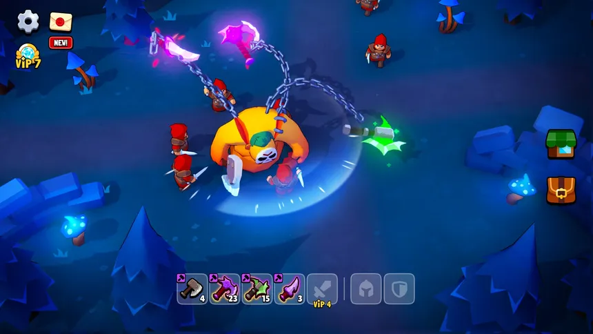 Скриншот 1 к игре Butcher hero: hook'n'chew RPG
