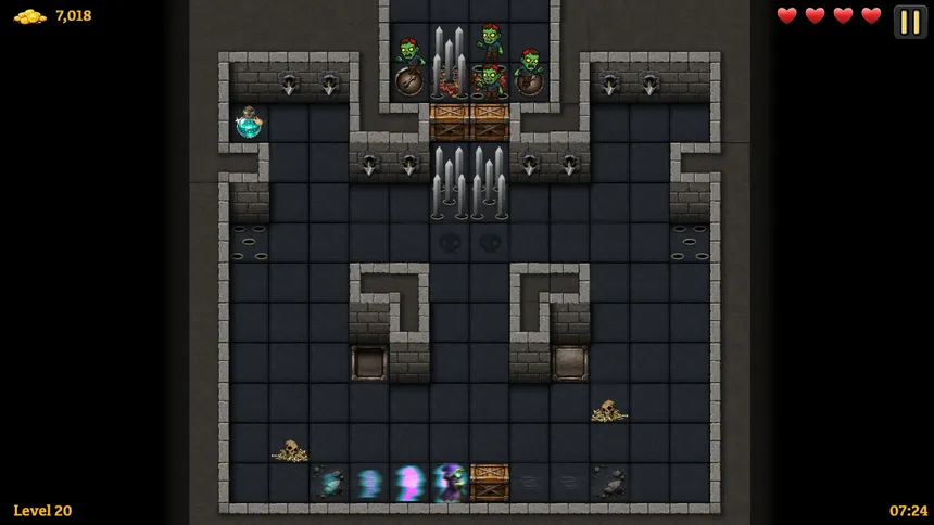 Скриншот 1 к игре Dungeon Dash: Relic Of Binding