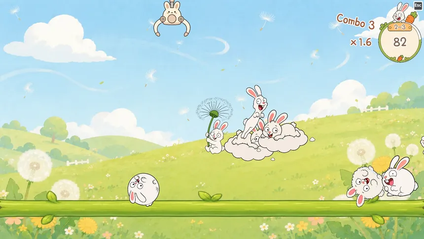 Скриншот 5 к игре Rabbit Claw Party