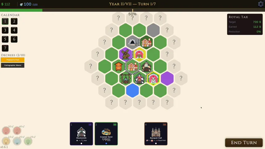 Скриншот 2 к игре Kingdom and Taxes