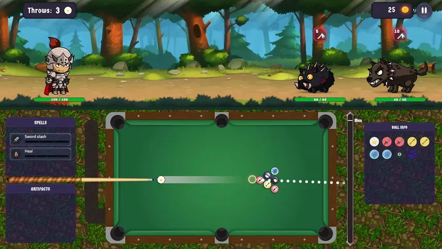 Скриншот 1 к игре Pool Fiction